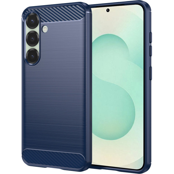 Techsuit - Carbon Silicone - Samsung Galaxy S25 Plus - Blue