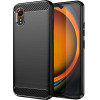Techsuit - Carbon Silicone - Samsung Galaxy Xcover7 - Black