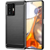 Techsuit - Carbon Silicone - Xiaomi 11T / 11T Pro - Black
