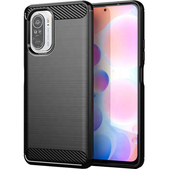 Techsuit - Carbon Silicone - Xiaomi Mi 11i / Poco F3 - Black
