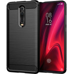 Techsuit - Carbon Silicone - Xiaomi Mi 9T / Mi 9T Pro / Redmi K20 / Redmi K20 Pro - Black