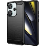 Techsuit - Carbon Silicone - Xiaomi Poco F6 - Black