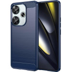 Techsuit - Carbon Silicone - Xiaomi Poco F6 - Blue