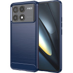 Techsuit - Carbon Silicone - Xiaomi Poco F6 Pro - Blue