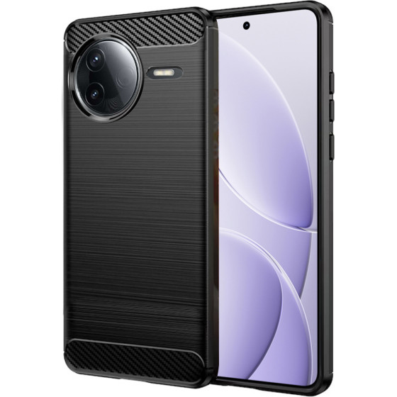 Techsuit - Carbon Silicone - Xiaomi Poco F7 Ultra - Black