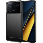 Techsuit - Carbon Silicone - Xiaomi Poco X6 Pro - Black