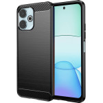 Techsuit - Carbon Silicone - Xiaomi Redmi 13 / Poco M6 4G - Black
