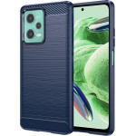 Techsuit - Carbon Silicone - Xiaomi Redmi Note 12 5G / Poco X5 - Blue