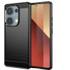Techsuit - Carbon Silicone - Xiaomi Redmi Note 13 Pro 4G / Poco M6 Pro 4G - Black