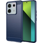 Techsuit - Carbon Silicone - Xiaomi Redmi Note 13 Pro 5G / Poco X6 - Blue