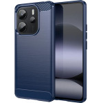 Techsuit - Carbon Silicone - Xiaomi Redmi Note 14 4G (164,84 x 78,15 x 8,16mm) - Blue
