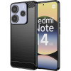 Techsuit - Carbon Silicone - Xiaomi Redmi Note 14 5G - Black