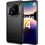 Techsuit - Carbon Silicone - Xiaomi Redmi Note 14 Pro+ 5G - Black
