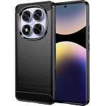 Techsuit - Carbon Silicone - Xiaomi Redmi Note 14 Pro 5G / Poco X7 - Black