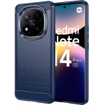 Techsuit - Carbon Silicone - Xiaomi Redmi Note 14 Pro+ 5G - Blue