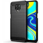 Techsuit - Carbon Silicone - Xiaomi Redmi Note 9S / Redmi Note 9 Pro / Note 9 Pro Max - Black