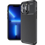 Techsuit - CarbonFiber - iPhone 13 Pro Max - Black