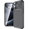 Techsuit - CarbonFiber - iPhone 16 Plus - Black