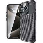 Techsuit - CarbonFiber - iPhone 16 Pro - Black