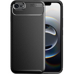 Techsuit - CarbonFiber - iPhone 16e - Black