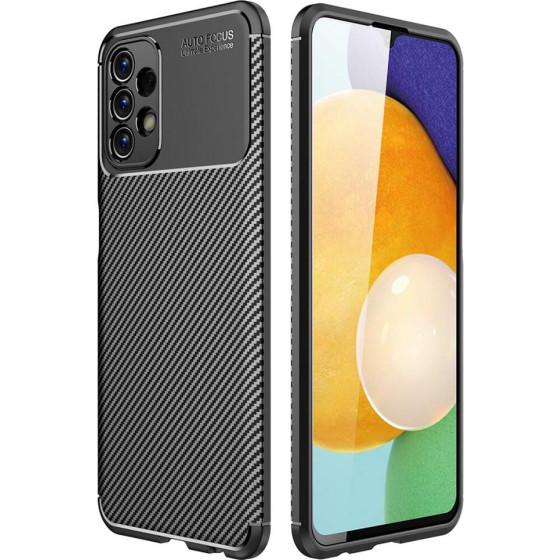Techsuit - CarbonFiber - Samsung Galaxy A13 4G - Black
