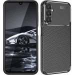 Techsuit - CarbonFiber - Samsung Galaxy A15 4G / A15 5G - Black