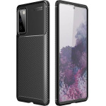 Techsuit - CarbonFiber - Samsung Galaxy S20 FE / S20 FE 5G - Black