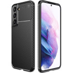 Techsuit - CarbonFiber - Samsung Galaxy S22 5G - Black