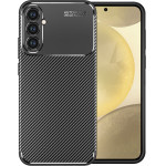 Techsuit - CarbonFiber - Samsung Galaxy S24 Plus - Black