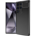 Techsuit - CarbonFiber - Samsung Galaxy S24 Ultra - Black