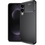 Techsuit - CarbonFiber - Samsung Galaxy S25 Edge - Black