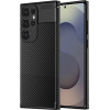 Techsuit - CarbonFiber - Samsung Galaxy S25 Ultra - Black