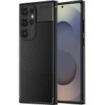 Techsuit - CarbonFiber - Samsung Galaxy S25 Ultra - Black
