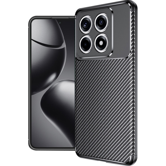 Techsuit - CarbonFiber - Xiaomi 14T - Black
