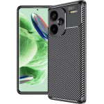 Techsuit - CarbonFiber - Xiaomi Redmi Note 13 Pro+ 5G - Black