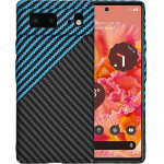 Techsuit - Carbonite FiberShell - Google Pixel 6 - Blue Pulse