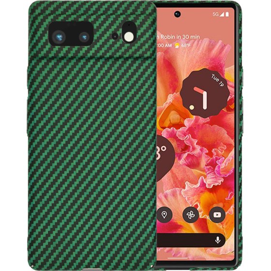 Techsuit - Carbonite FiberShell - Google Pixel 6 - Green