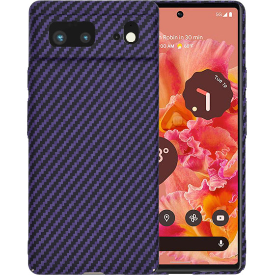 Techsuit - Carbonite FiberShell - Google Pixel 6 - Purple