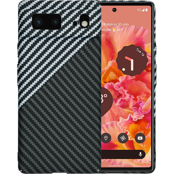 Techsuit - Carbonite FiberShell - Google Pixel 6 - Stealth Gray