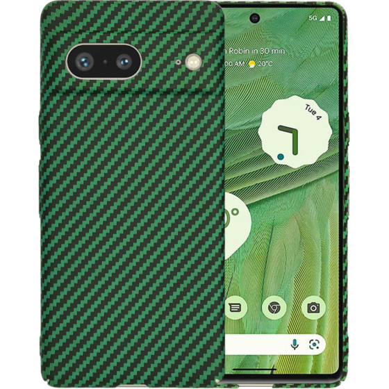 Techsuit - Carbonite FiberShell - Google Pixel 7 - Green