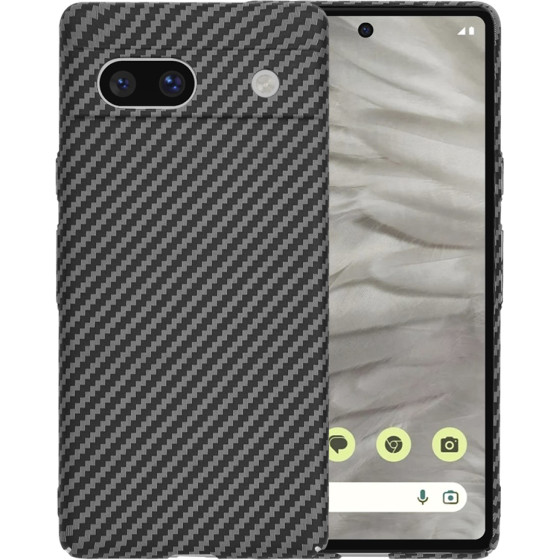 Techsuit - Carbonite FiberShell - Google Pixel 7a - Black