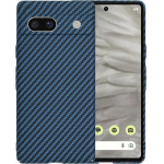 Techsuit - Carbonite FiberShell - Google Pixel 7a - Cyan
