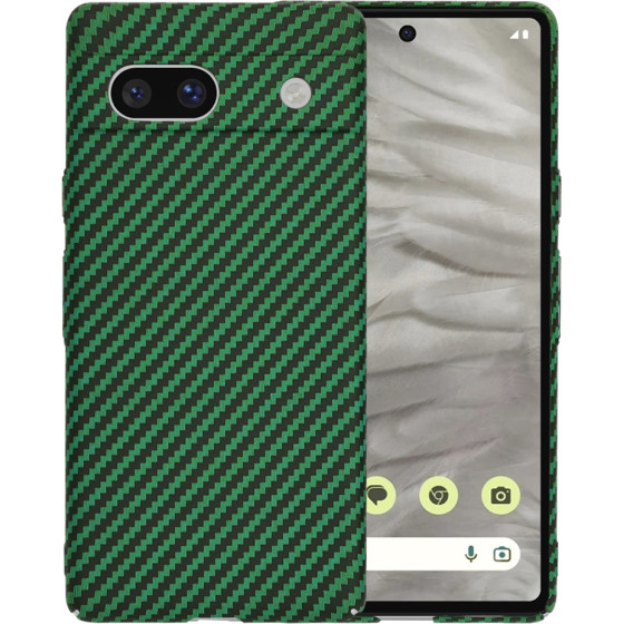 Techsuit - Carbonite FiberShell - Google Pixel 7a - Green