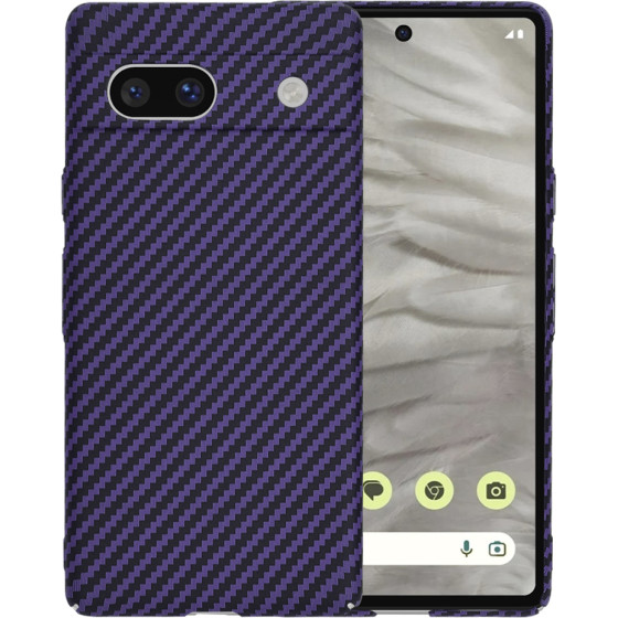 Techsuit - Carbonite FiberShell - Google Pixel 7a - Purple