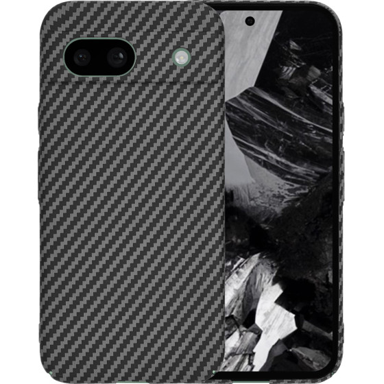Techsuit - Carbonite FiberShell - Google Pixel 8a - Black