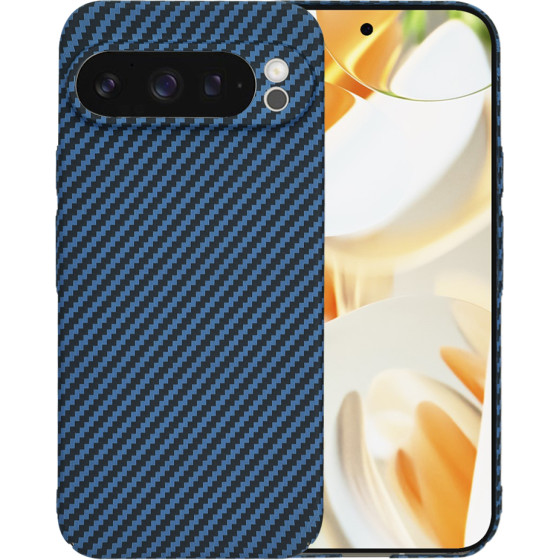 Techsuit - Carbonite FiberShell - Google Pixel 9 Pro - Cyan
