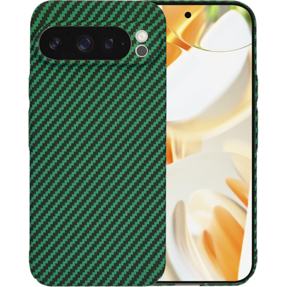 Techsuit - Carbonite FiberShell - Google Pixel 9 Pro - Green