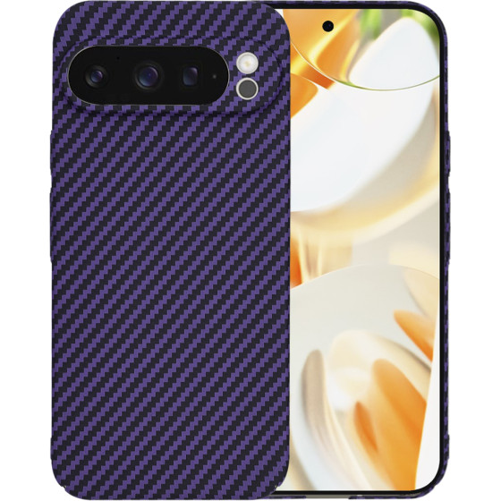 Techsuit - Carbonite FiberShell - Google Pixel 9 Pro - Purple