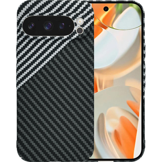 Techsuit - Carbonite FiberShell - Google Pixel 9 Pro - Stealth Gray