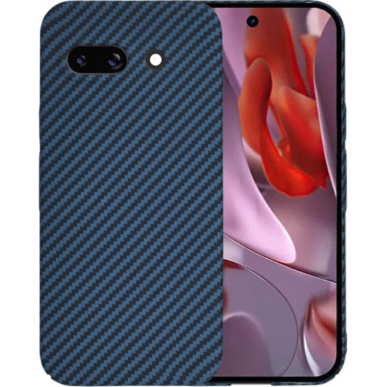 Techsuit - Carbonite FiberShell - Google Pixel 9a - Cyan